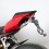 Portatarga regolabile Evotech per Ducati Streetfighter V4 dal 2019