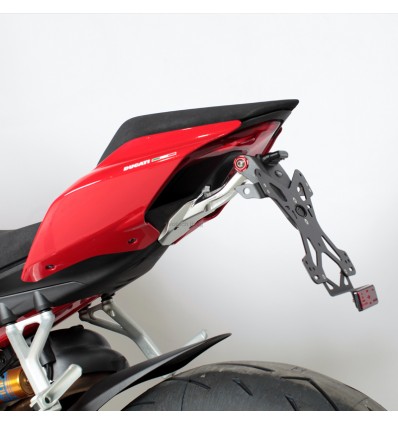Portatarga regolabile Evotech per Ducati Streetfighter V4 dal 2019