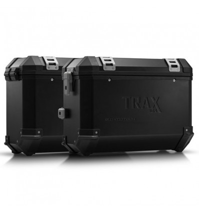 Borse laterali e telai SW-Motech Trax ION Aluminium 37/37 litri nere per Yamaha Tracer 700
