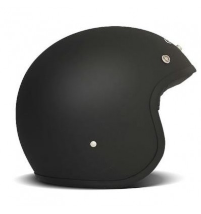Casco DMD Helmets serie Vintage monocolore nero opaco