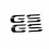 Adesivi logo GS per telaio BMW R1250 GS Adventure