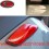 Tappi per fori specchi ergal Evotech Yamaha T-Max 530 2012 rosso