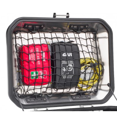 Rete elastica Givi E166 specifica per interni valigie Trekker Dolomiti 30 e 46 lt