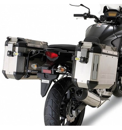Portavaligie laterale Givi PL1121CAM Trekker Outback per Honda CB500X 17-18