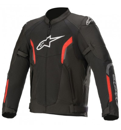 Giacca da moto Alpinestars AST V2 Air Jacket nero e rosso