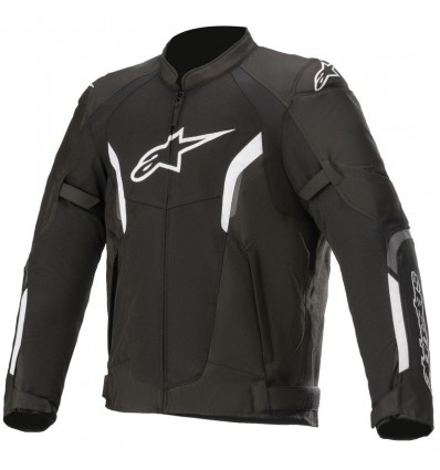 Giacca da moto Alpinestars AST V2 Air Jacket nero e bianco