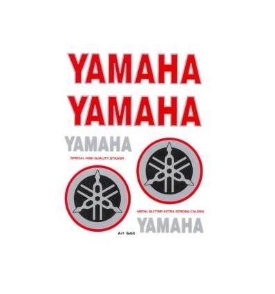 Set piccolo adesivi Yamaha