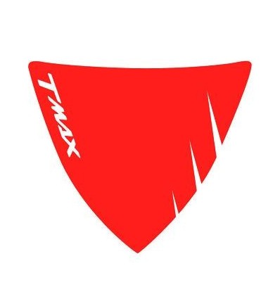 Adesivo per codone Yamaha T-Max 530 logo rosso e bianco