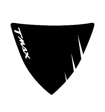 Adesivo per codone Yamaha T-Max 530 logo nero e bianco