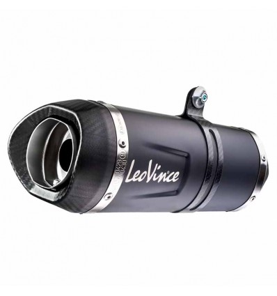 Scarico completo Leovince LV ONE Evo Black Kat per Yamaha YZF R125, XSR 125 e MT125 dal 2021