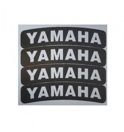 Adesivi speciali per pneumatici 4R scritta Yamaha