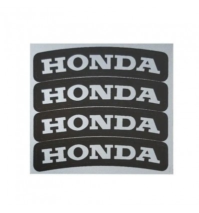 Adesivi speciali per pneumatici 4R scritta Honda