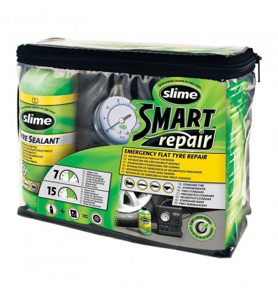 Kit antiforatura Slime Smart Repair per qualsiasi pneumatico