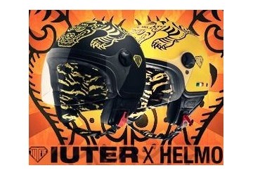 Casco Helmo con grafiche by IUTER! Limited Edition
