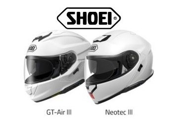 I nuovi caschi Shoei Neotec 3 e GT-Air 3