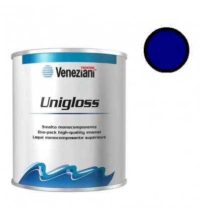 Vernice smalto Veneziani Unigloss 0.75 lt blu fondale