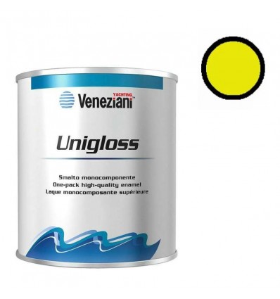Vernice smalto Veneziani Unigloss 0,75 lt giallo limone