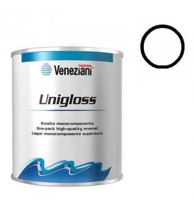 Vernice smalto Veneziani Unigloss 0,75 lt bianco extra
