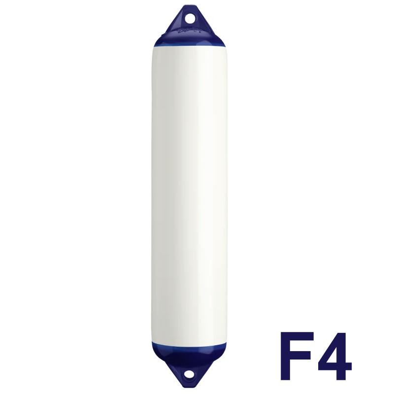Parabordo in gomma Polyform misura F4 bianco e blu