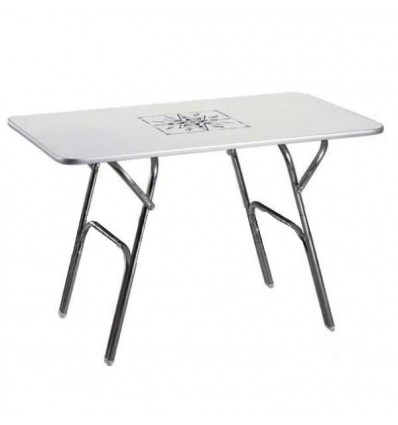 Tavolino pieghevole in melamina Forma cm 88 x 44