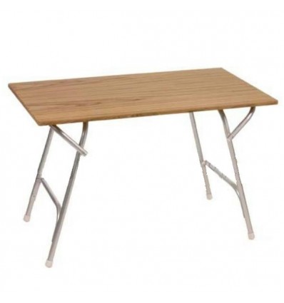Tavolino pieghevole in teak Forma cm 88 x 44