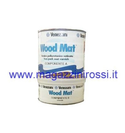 Vernice per legno opaca Veneziani Wood Mat 0,75lt