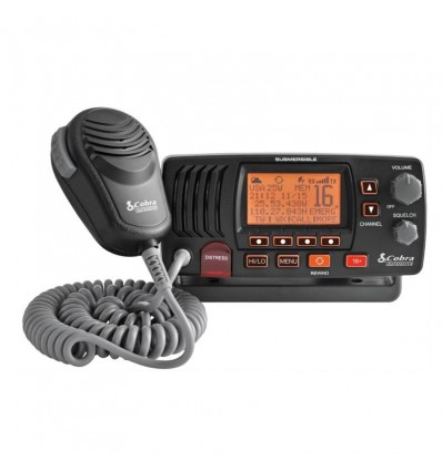 Radio VHF fisso Cobra Marine MR F57 EU nero