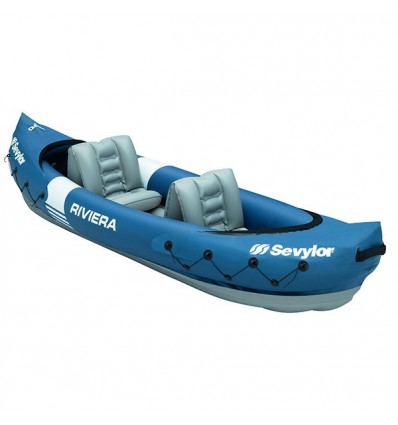 Kayak canoa biposto gonfiabile Sevylor Riviera