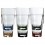 Set bicchieri bibita colorati Marine Business serie Party 6 pezzi
