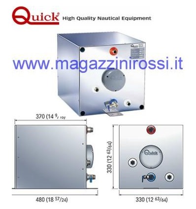 Nautic Boiler Quick Nautical BXS 2512 scalda acqua senz