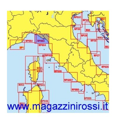 Carta Nautica Sea Way ZONA NP003 Portofino - San Rossor