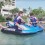 Moto d'acqua Yamaha Aqua Cruise elettrica e gonfiabile per bambini