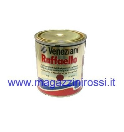 Vernice antivegetativa Veneziani Raffaello 0.75 lt. ros