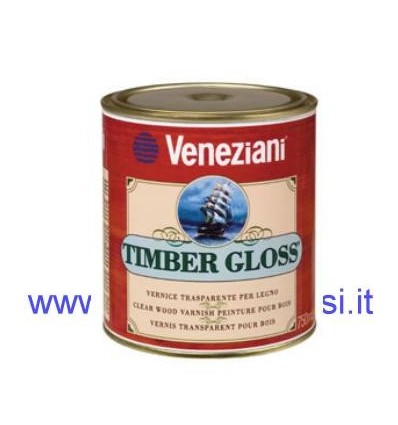 Vernice flatting Veneziani Timber Gloss 0.75 lt. traspa