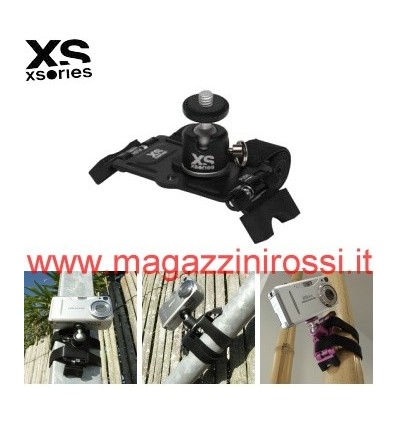 Supporto universale XSories Action Mount per foto e videocamere nero