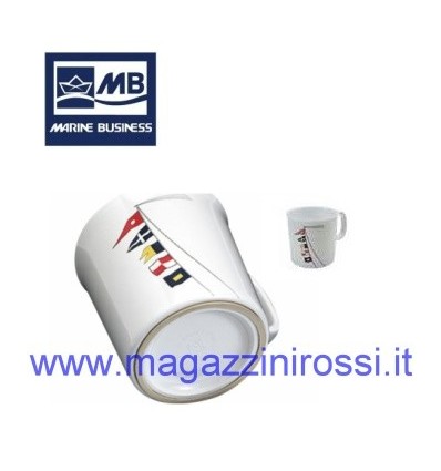 Set 6 tazze Mug Marine Business serie Regata