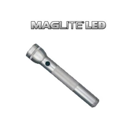 Torcia Maglite Led 2D-cell grigia